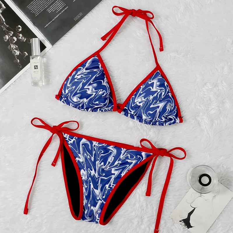

2021 Summer New WomanTwo-piece Swimsuit Split swimsuit with Sexy bikini