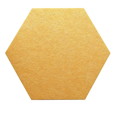 Orange yellow Круглый акустические панели 10 шт./упак. акустические панели для обработки экологически чистый полиэстер Материал акустические стеновые панели - Цвет: Orange yellow