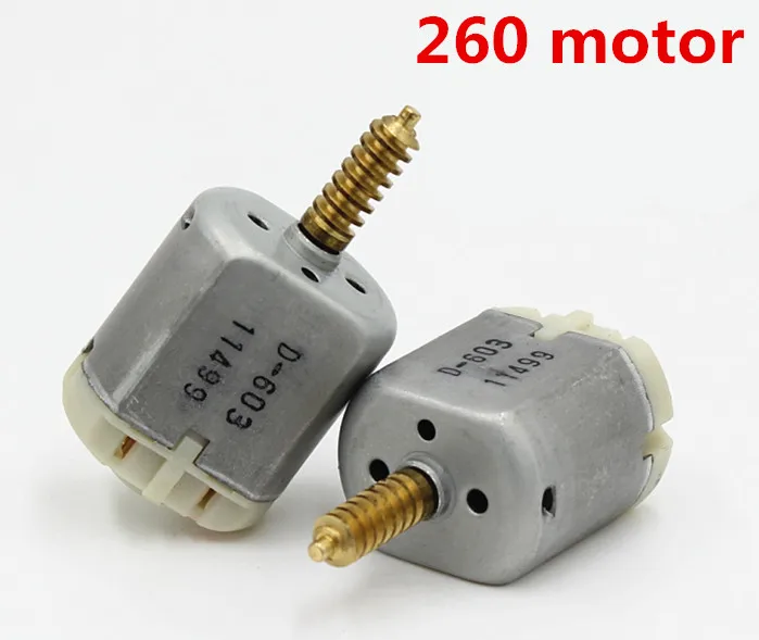 Микро-карбоновый мотор FC260 плоский двигатель постоянного тока червячный