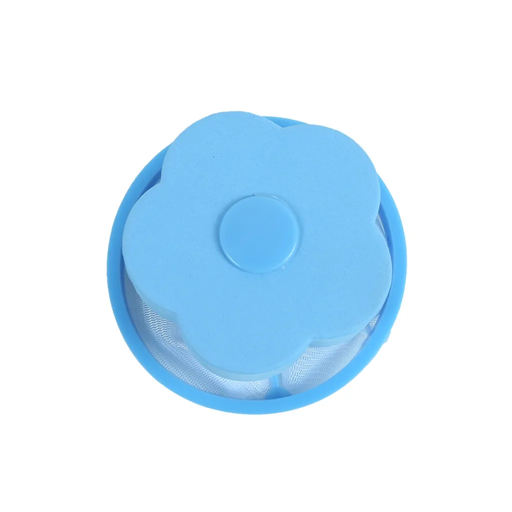 

Floating Pet Catcher Filtering Hair Removal Device Wool Cleaning Supplies Washing machine float filter dacron mesh bag 817