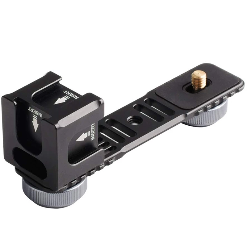 Четырехместный стабилизатор холодного башмака алюминиевый адаптер для