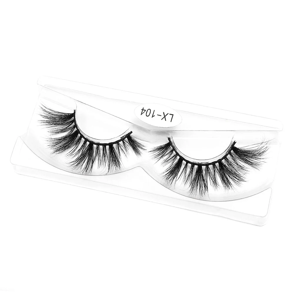 

LASHWOODS Mink Eyelashes Eyelash Extension Fluffy Soft Dramatic Long Lasting 3D Lahes Mink False Eyelashes Faux Cils Full Lash