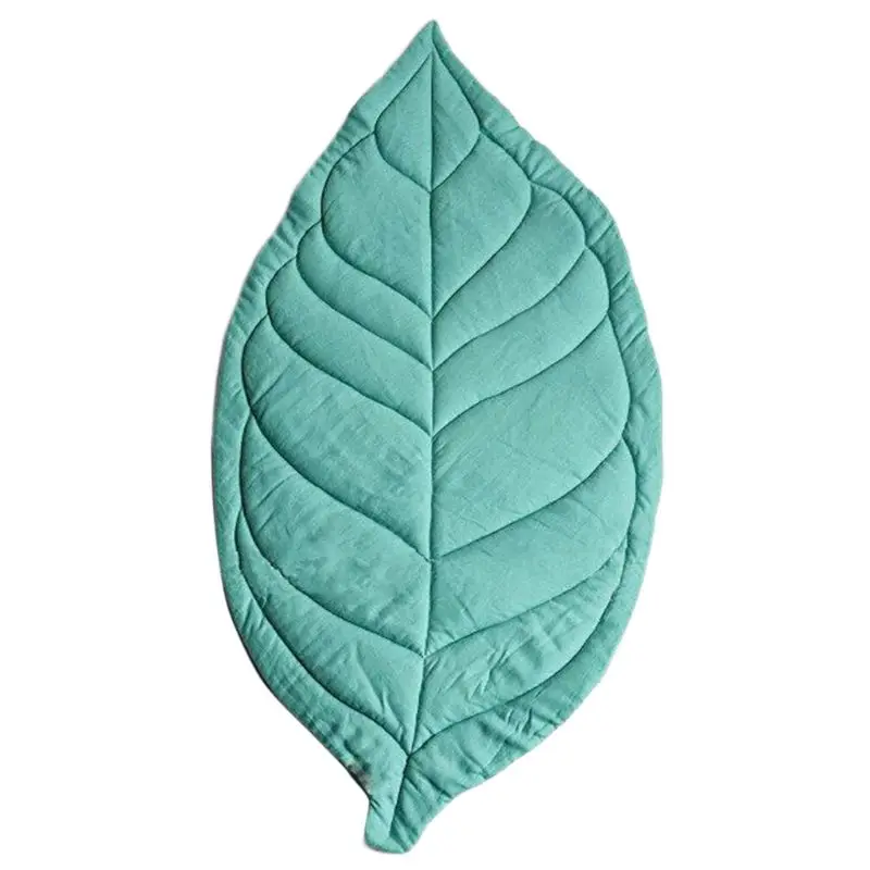 

Newborn Baby Carpet Kid Children Room Decor Leaf Shape Soft Crawling Play Mat