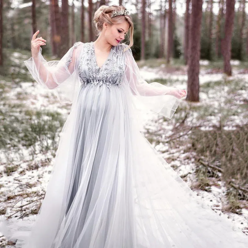 Eightree Свадебные платья для беременных платье принцессы длинное свадебное с