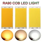 Дропшиппинг 94x50 мм 12V 20W RA 90 ультратонкое естественное освещение CRI светодиодный светильник Панель COB Панель округлая панель с лампочками для Desklamp Подсветка светильник s DIY белый Цвет СВЕТОДИОДНЫЙ матричный