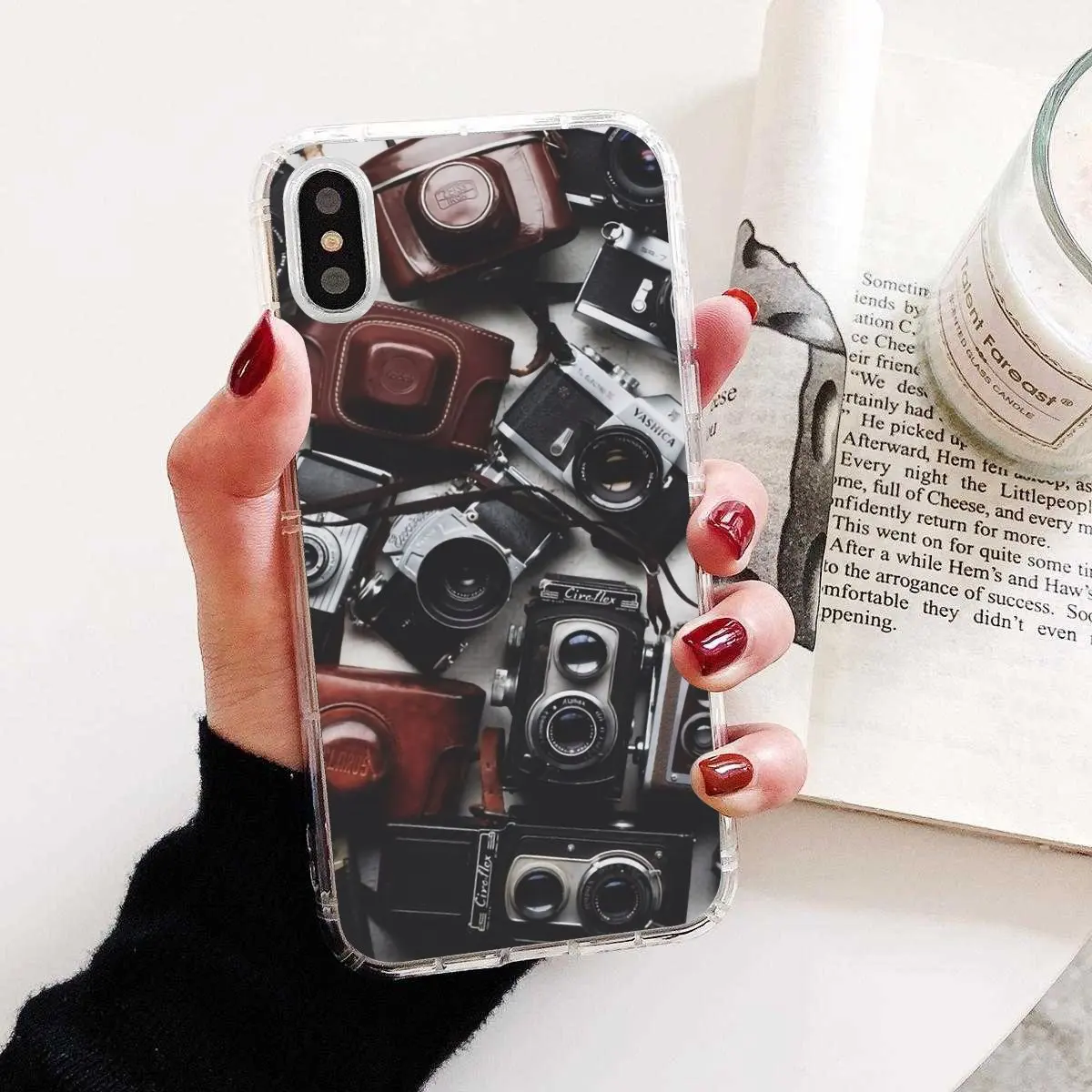 Силиконовый чехол для Huawei Mate Honor 4C 5C 5X 6X 7 7A 7C 8 9 10 8C 8X 20 Lite Pro Винтажный Rolleiflex камеры в