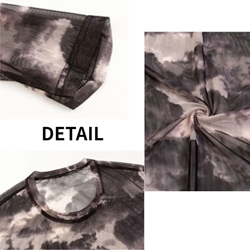 Футболки с длинным рукавом женские прозрачные дизайнерские солнцезащитные