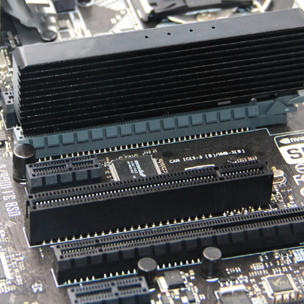 M.2 NVMe SSD NGFF к PCIE 3 0 X16 адаптер с светодиодный M ключ интерфейс карты Suppor PCI Express X4 2230