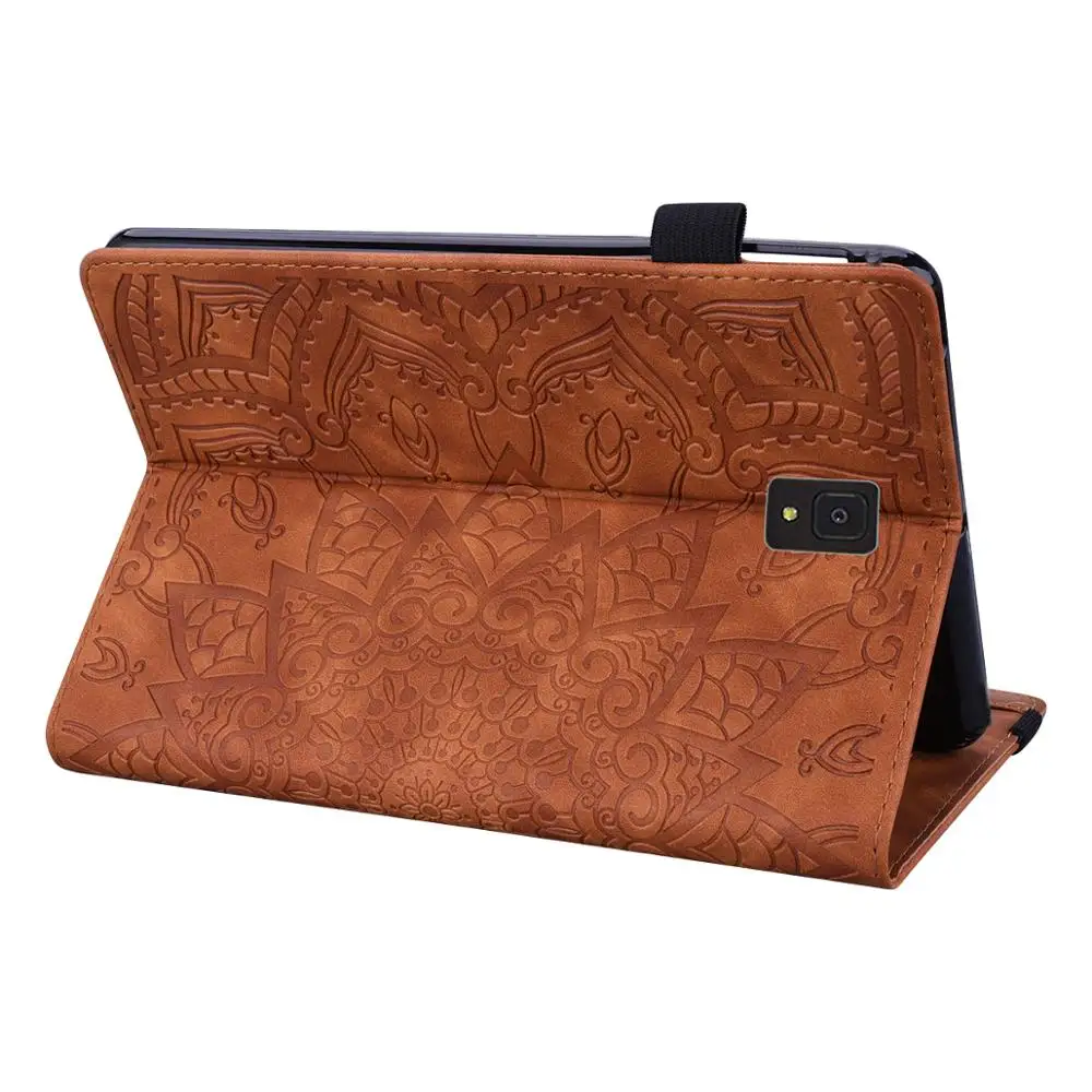 Luxury Vintage Leather Cover For Samsung Galaxy Tab S4 T830 T835 SM-T835 Case Stand Smart for tab s4 10.5'' Etui | Компьютеры и