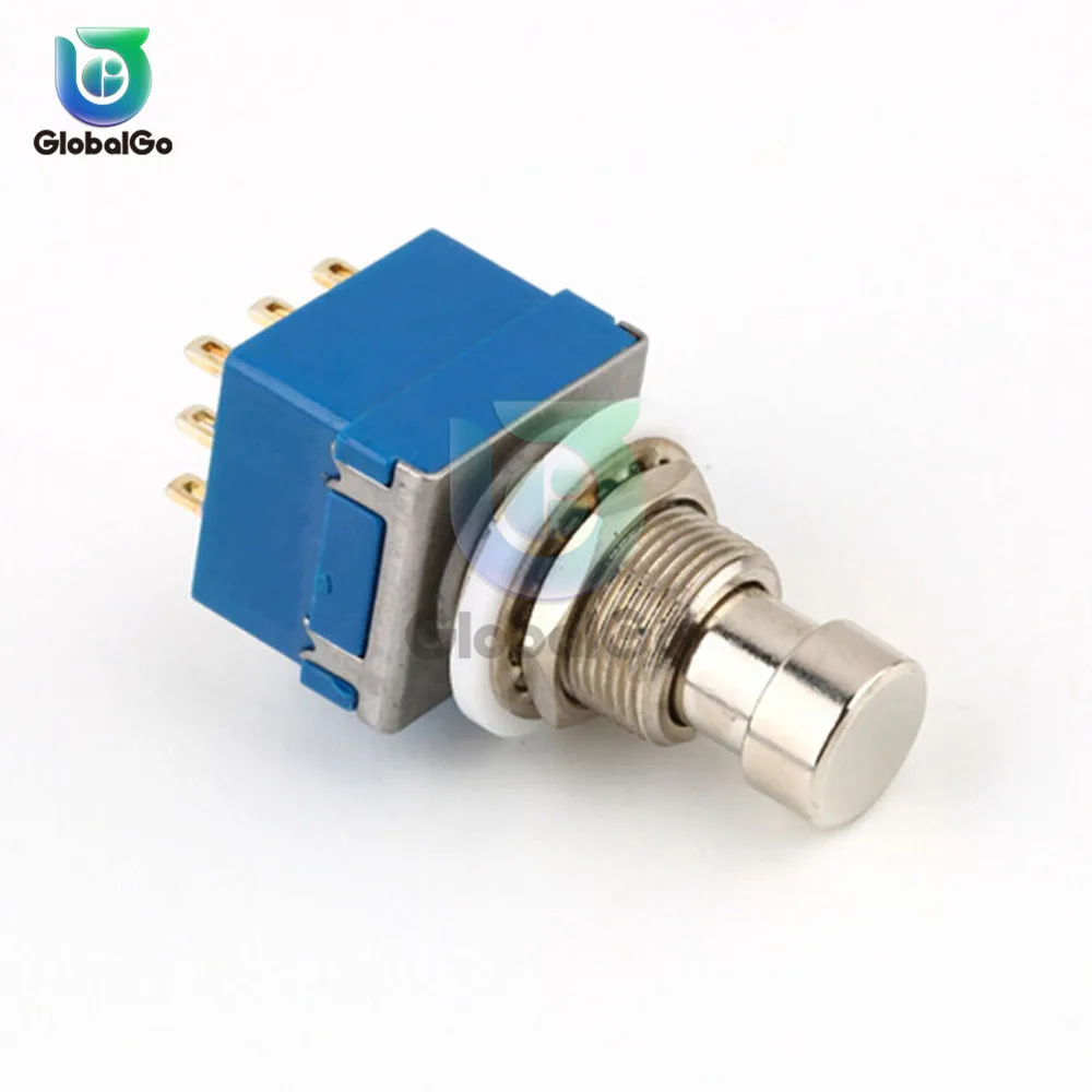 3PDT 9 Pin Latching Stomp Pedal Footswitch Foot Switches Guitar Effects | Обустройство дома