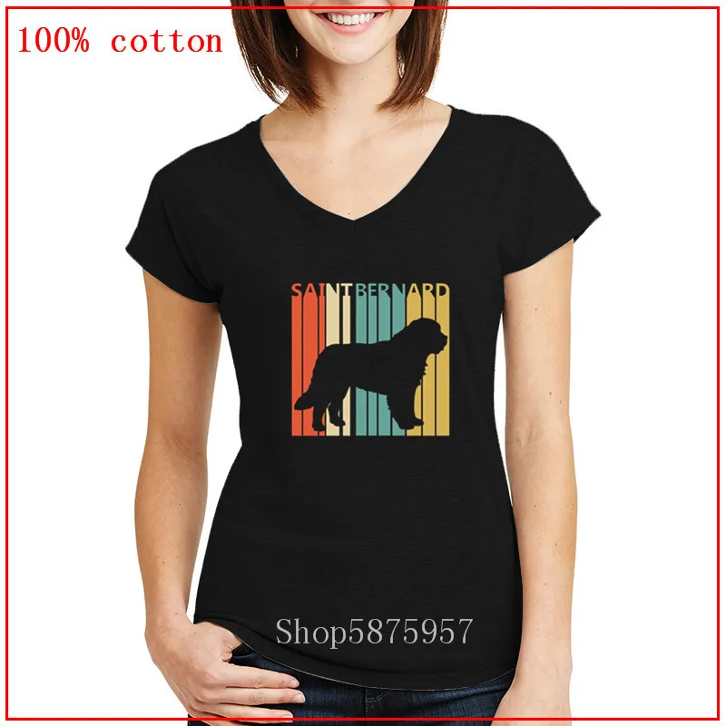 Винтаж 1970s сенбернар владелец подарок футболка из мягкого хлопка с принтом