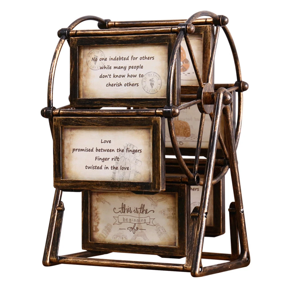 5 дюймов Комбинации орнамент постоянного изображение Семья фотоаппарата рама в