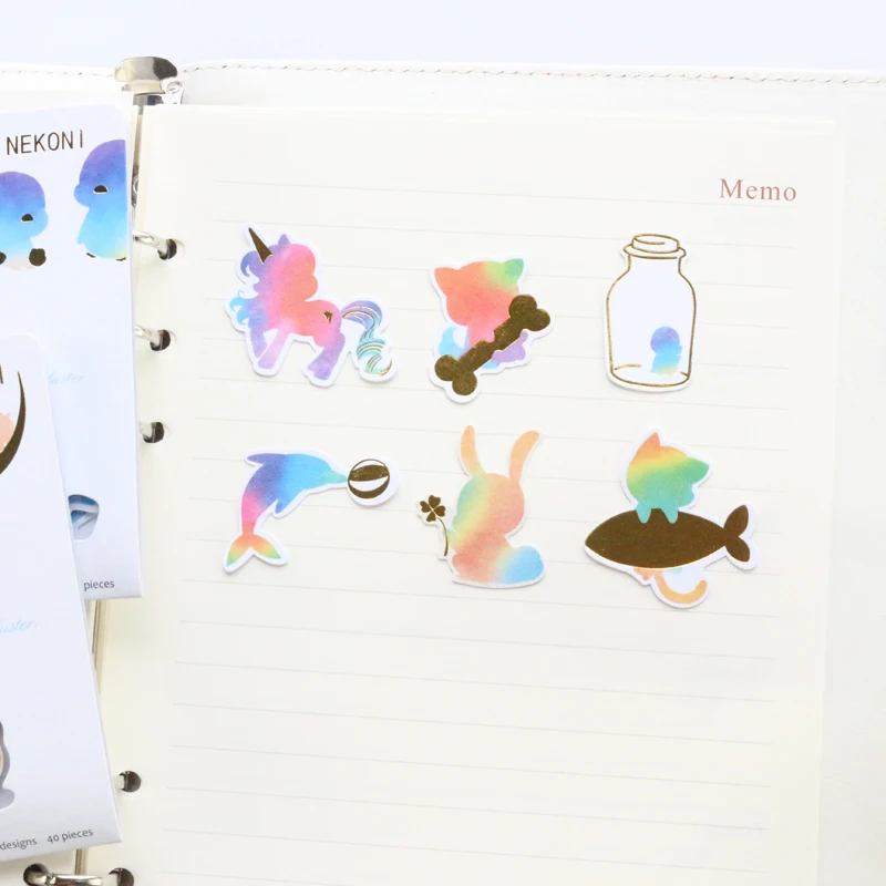 Креативные милые конфеты Domikee лазер в форме животного школьник альбом для