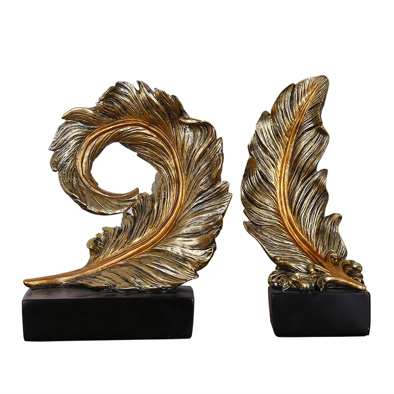 Украшение с перьями для дома модель гостиной крыльца телевизора кабинета