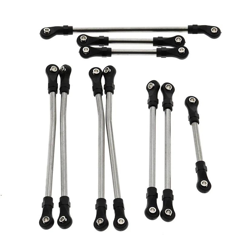 10 шт./компл. нержавеющая сталь разобранное соединение пластиковый стержень конец