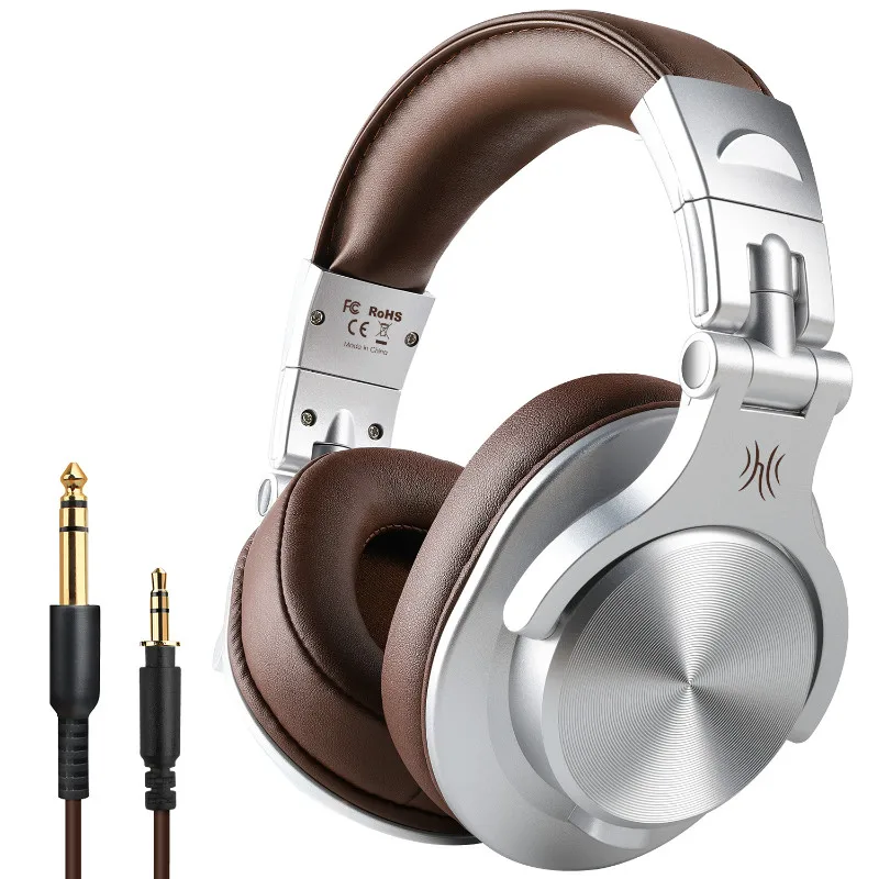 Oneodio Fusion профессиональные Проводные студийные DJ наушники+ беспроводная Bluetooth 4,0 гарнитура HIFI стерео монитор наушники с микрофоном
