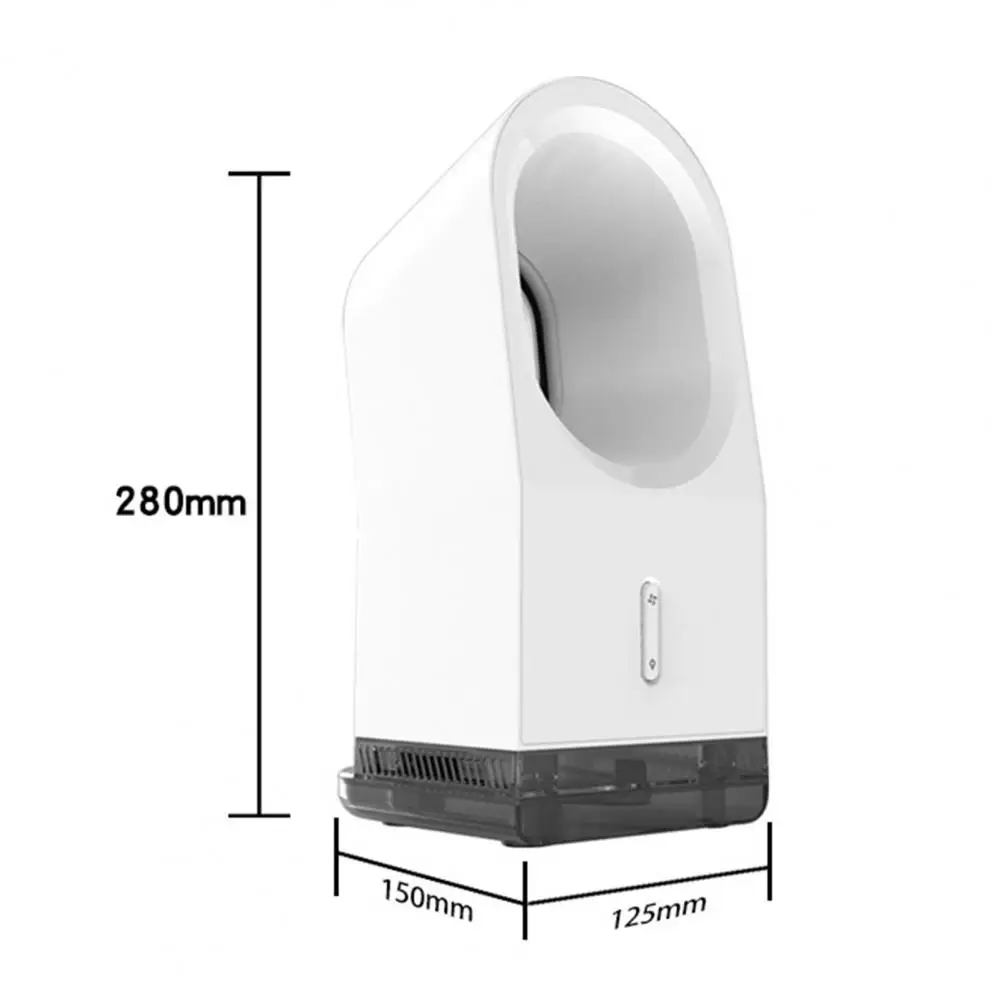 

New Arrival Handheld Fan Fashion Portable Simple Mini Cooling Fan Bladeless Desktop Fan for Household Durable Tools Wholesale