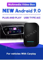 new android 9 0 system wireless carplay ai box universal gps for mercedes benz audi porsche peugeot skoda buick volvo