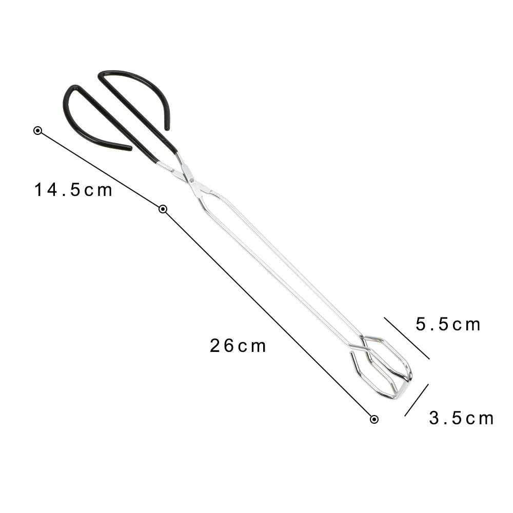 

BBQ Tongs Stainless Steel Barbecue Grill Pliers Convenient BBQ Tools Kitchen Gadgets Barbecue Buffet Food Clip Carbon Pliers
