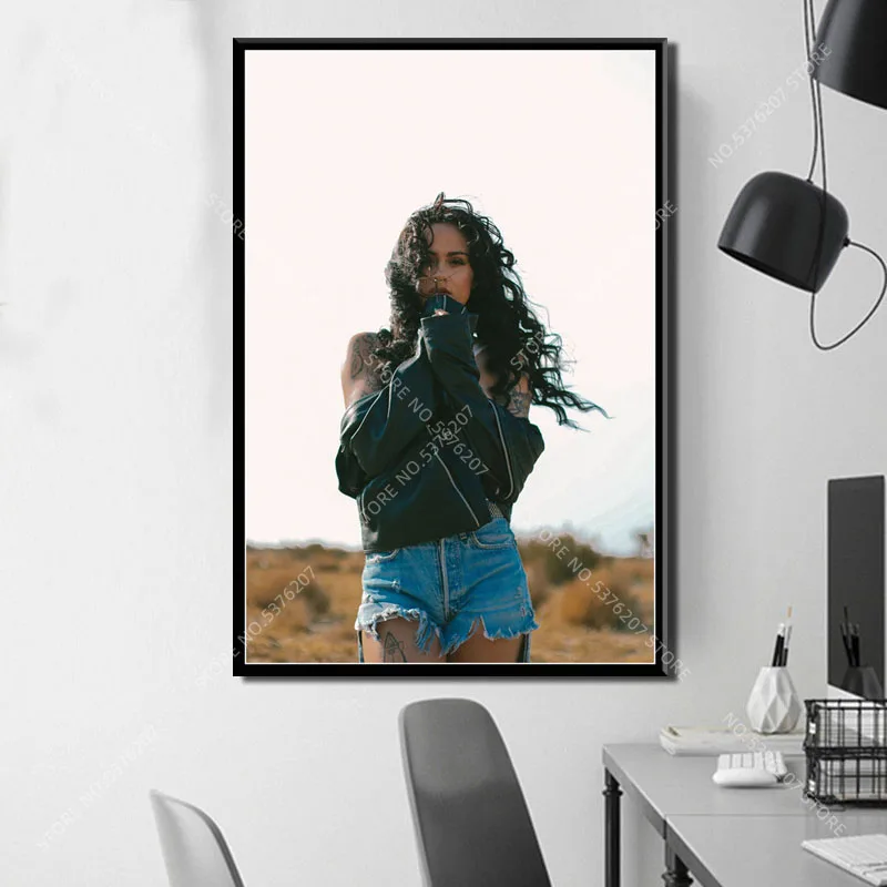 Художественный Декор G524 Kehlani популярная музыка звезда певец R & B хип хоп тату