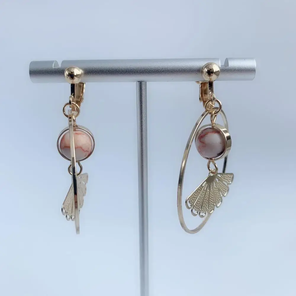 Новые золотые серьги модные украшения для свадебной вечеринки подарки Женские