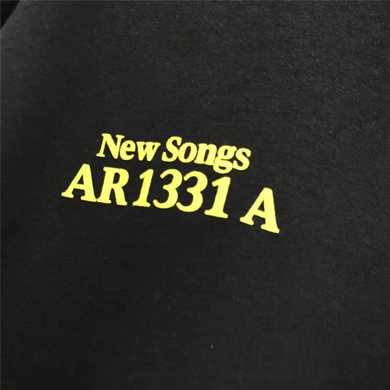 

3D Foam Printed Kanye West t shirt Jesus Is King Sunday Service T-shirt Man Women Jesus Is King Top Tees