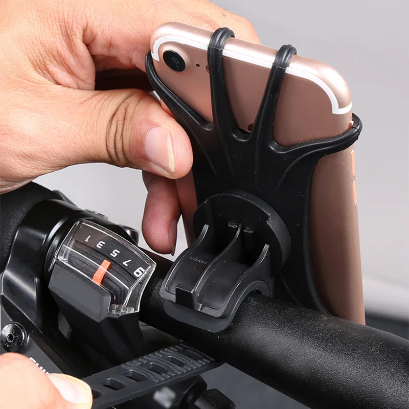 Держатель для мобильного телефона с креплением на руль мотоцикла велосипеда