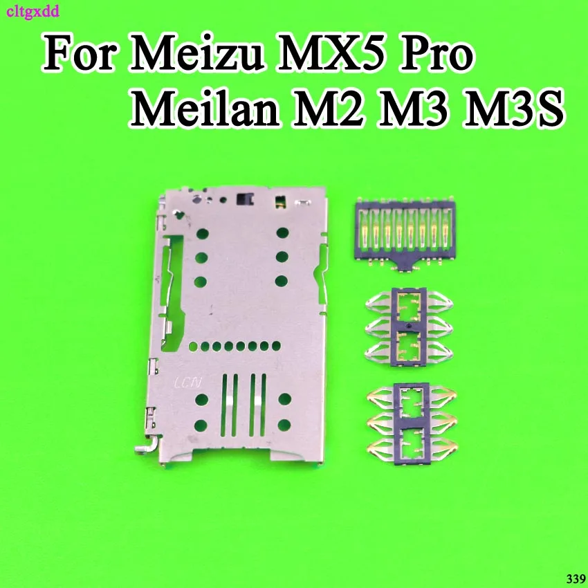 Всего 4 шт. лоток для Sim карты Meizu MX5Pro MX5 pro M3 Note Meilan matel M2 M3S|Соединители| |