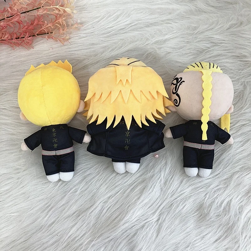 

Tokyo Revengers Kawaii Plush Toys Doll Tokio Cute Manjiro Sano Ken Ryuguji Hanagaki Takemichi Stuffed Toy Nice Gifts Size 20cm