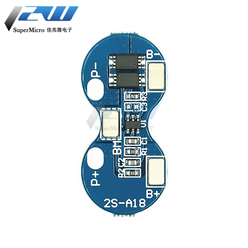 Зарядное устройство для литий ионного аккумулятора 2 S 18650 защитная плата 7 4 В
