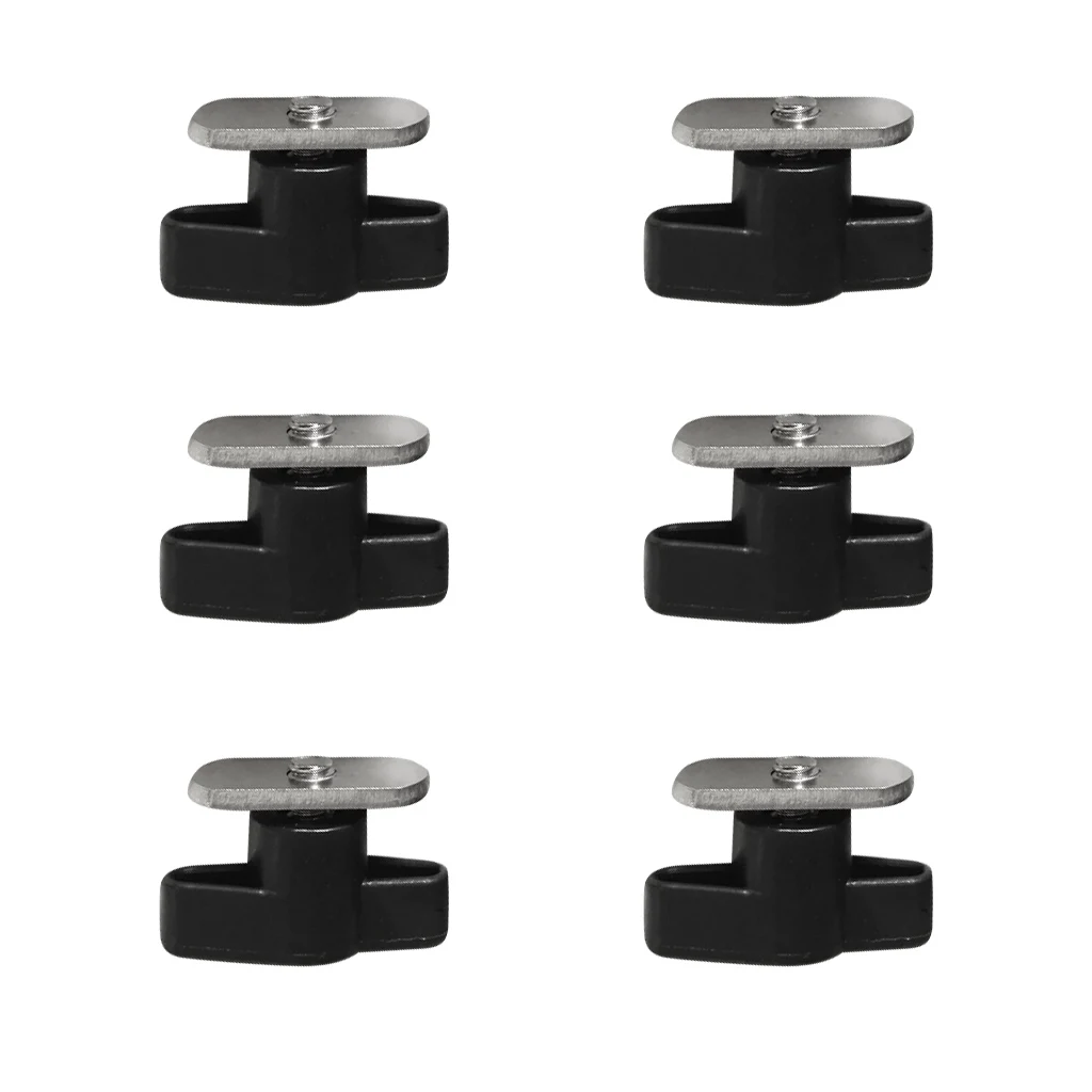 6 винтов из нержавеющей стали с гайками для Каяка/рейки|Гребные лодки| |