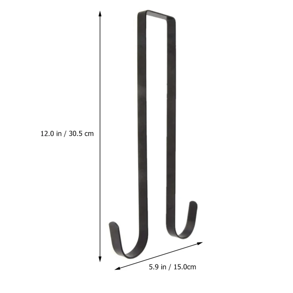 1 шт. модная Рождественская прочная гирлянда яркий крючок над дверью вешалка для