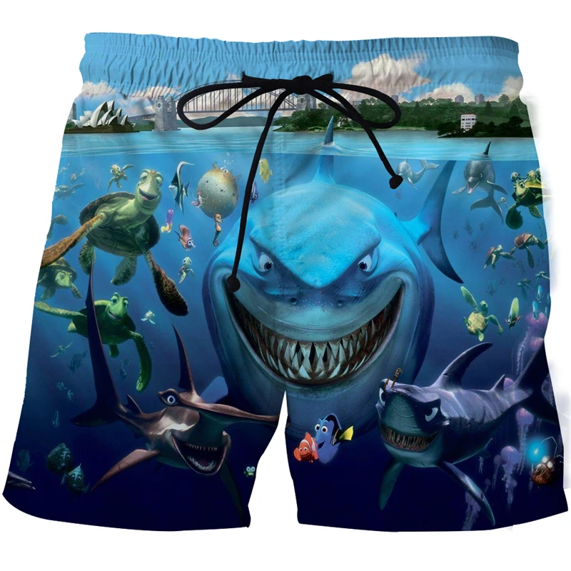 

Men's Fish 3D printing Bikini Swimwear shark Men Swimming Trunks Surf Beach shorts Swimsuit bermuda masculina Man Shorts S-6XL