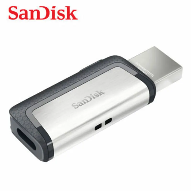 SanDisk USB флешка флеш-накопитель 3 1 и 0 карта памяти Type-C 128 Гб 64 двойной OTG Micro Flash |
