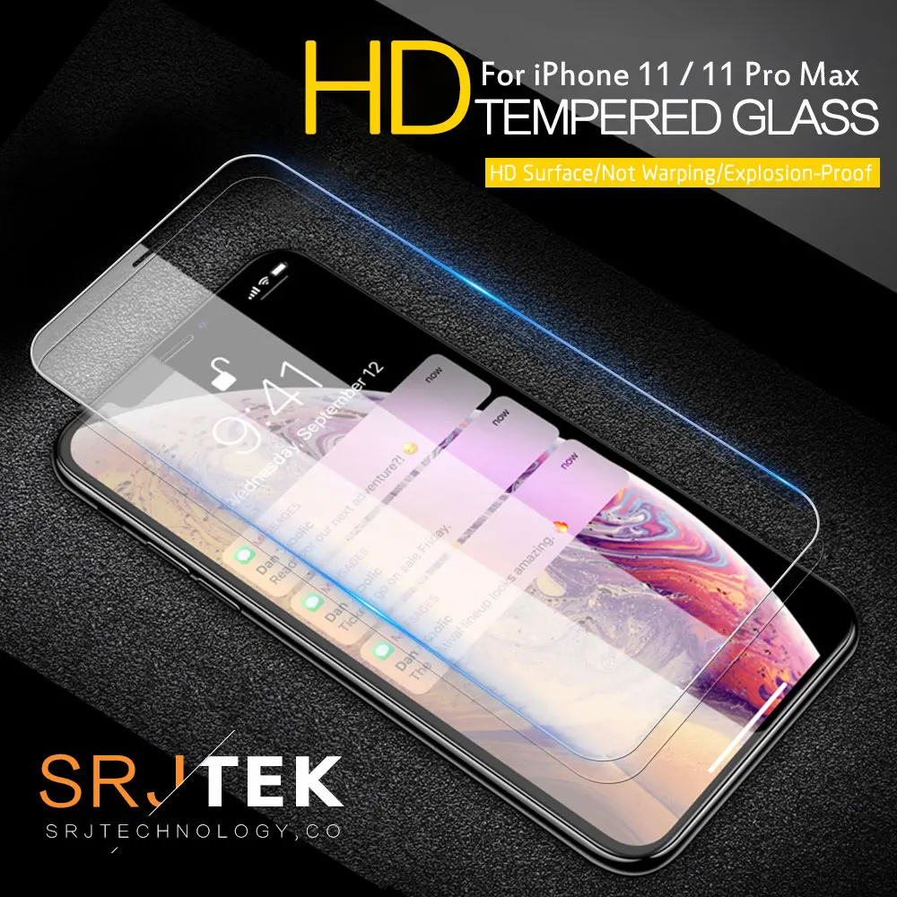 Для iPhone 11 Защитная пленка для Pro MAX iPhone11 Max передняя защита экрана стекло|Защитные