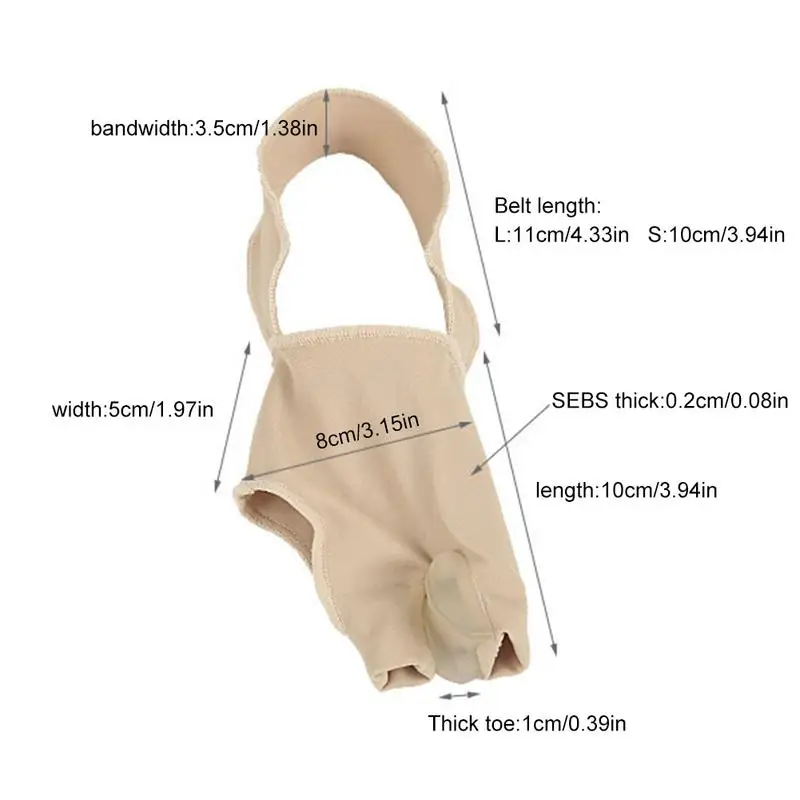 1 пара корректор вальгусной деформации большого пальца растягивающиеся