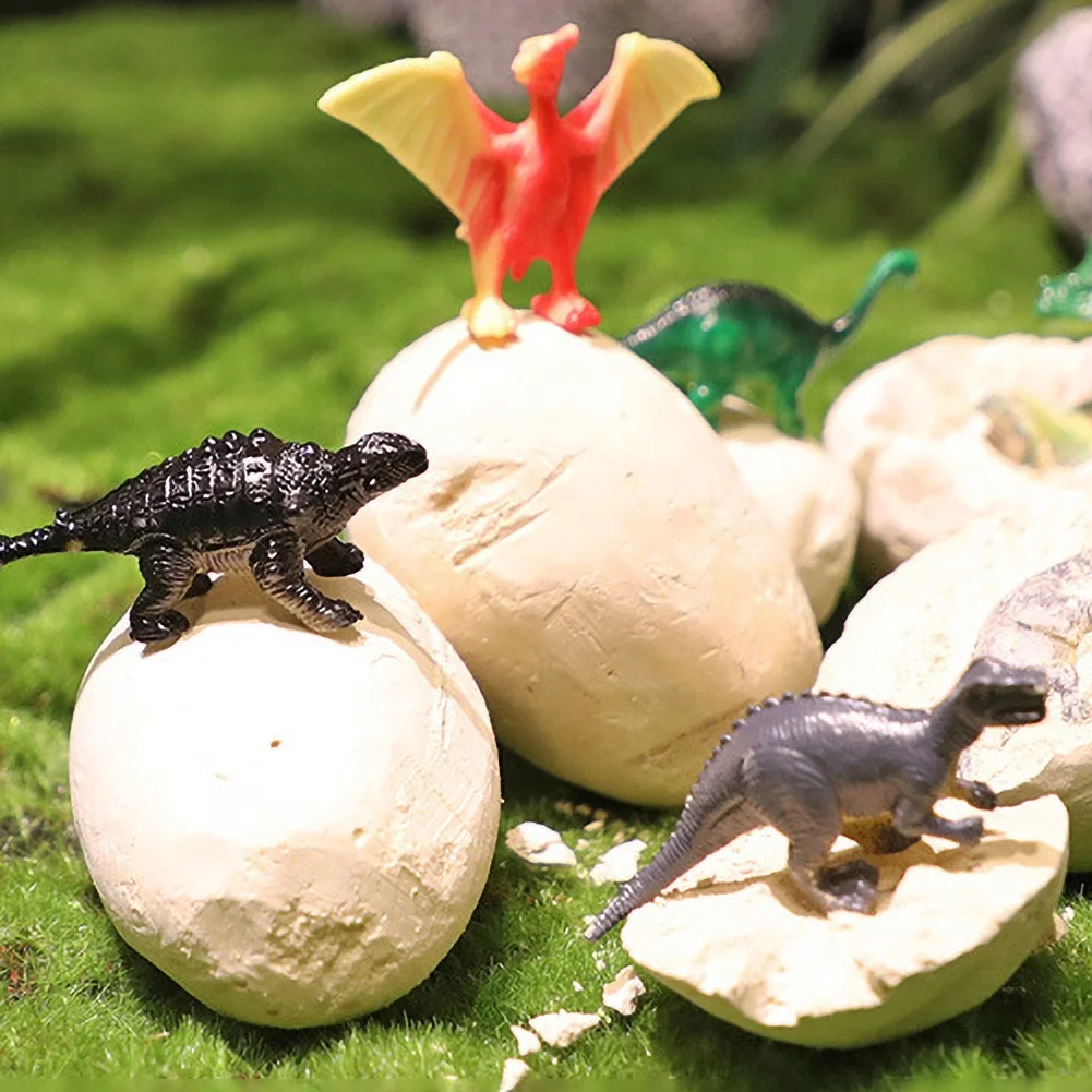12Pcs Kids Dinosaur Egg Dig Excavation Kit Archaeology Educational Puzzle Toy | Игрушки и хобби
