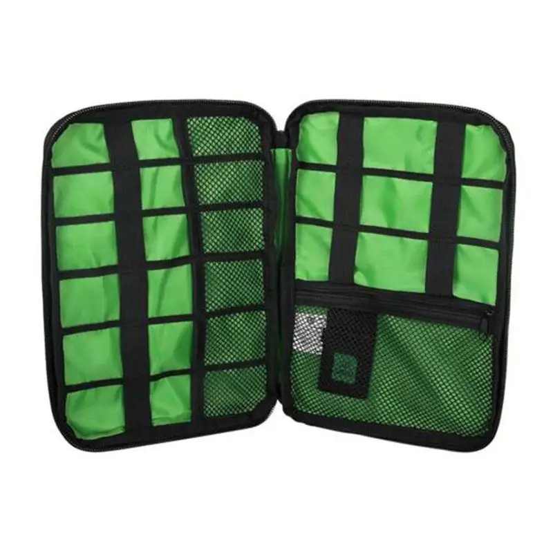 

Outdoor Travel Kit Nylon Waterproof Cable Holder Camping Organizer Bag