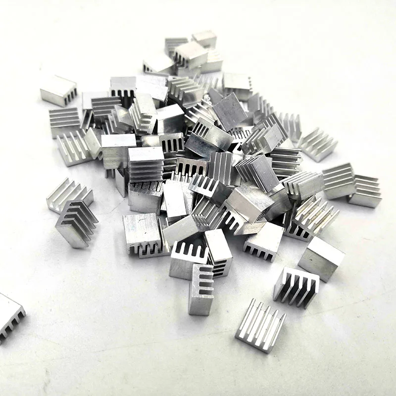 100 шт./лот 8 8x8 8x5 мм алюминиевый экструдированный радиатор электронный чип