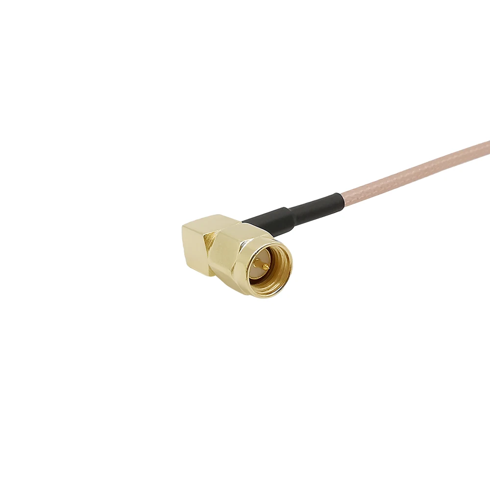 SMA RG316 кабель Male правый угол к Female Bulkhead коаксиальный 3G 4G WIFI GSM DVB T DAB для