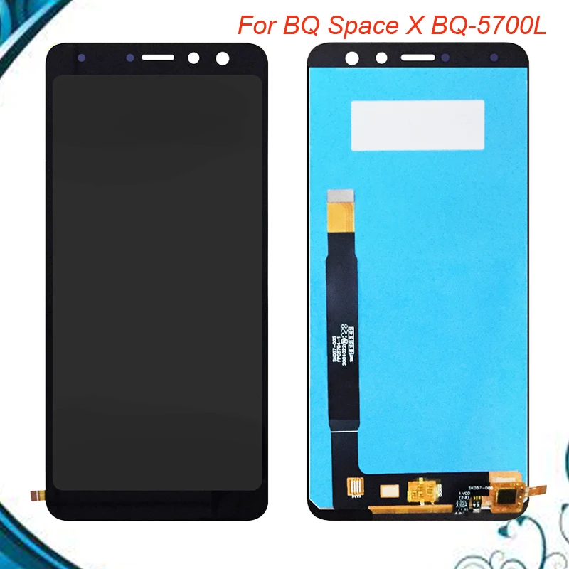 ЖК-дисплей 5 7 дюйма для BQ сенсорный экран стекло дигитайзер в сборе BQ-5700L Space X 5700L |