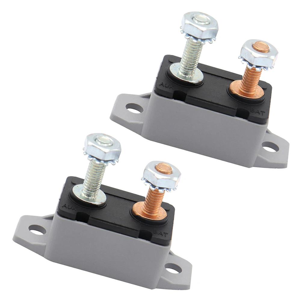 2 шт. 20 Ампер автоматический сброс 12 В 24 в выключатель автомобильный