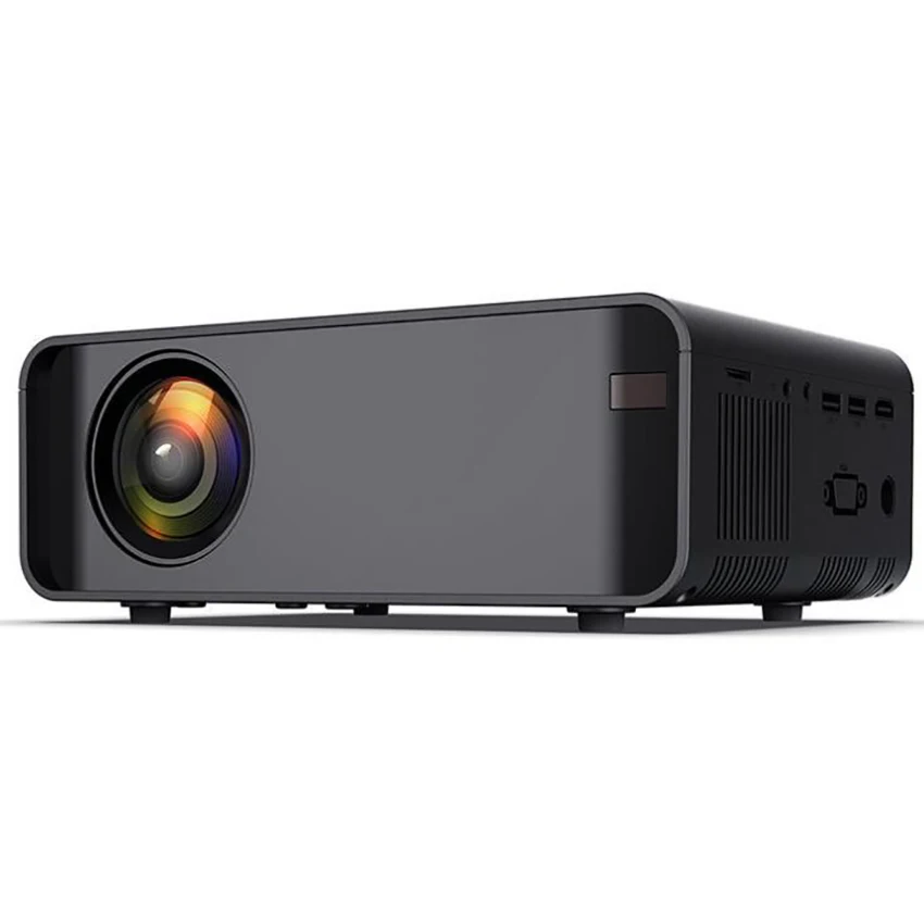 

Mini Projector, 50W Portable Projector with Synchronize Smart Phone Screen / Android System, 1080P Supported, 30,000 Hours