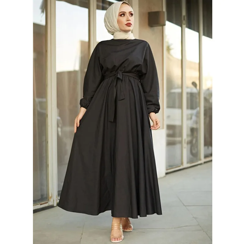 Рамадан Eid Abaya Дубай, Турция мусульманские Abayas Jalabiya мусульманское женское платье кафтан марокканский Мусульманский Стиль