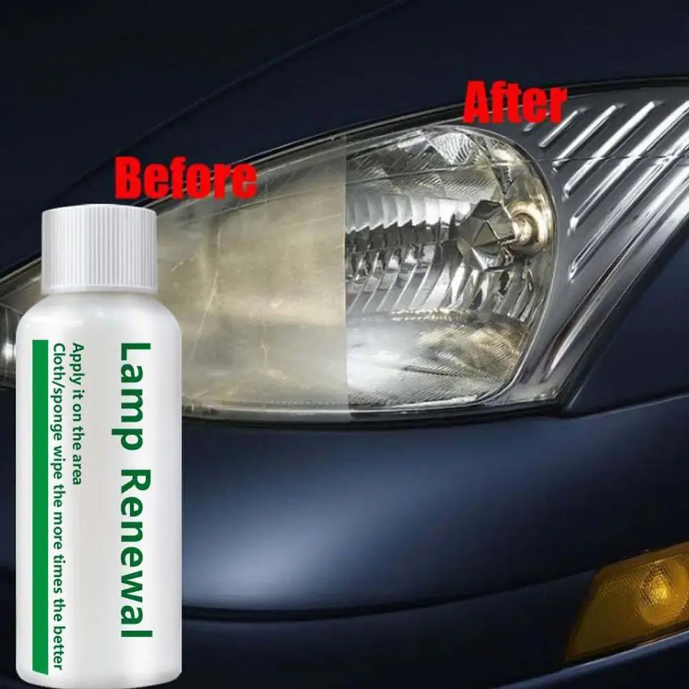 Новый набор для восстановления покрытия автомобильных фар 20 /50 мл жидкость