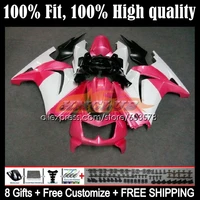 injection for kawasaki ninja zx 250r ex 250 zx 250r 67cl 53 zx250r 08 09 10 11 12 ex250 2008 2010 2011 2012 fairing pink white