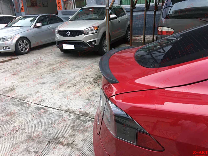 Задний спойлер Z-ART из углеродного волокна OEM для Tesla Model S задний 2012-2017 | Автомобили