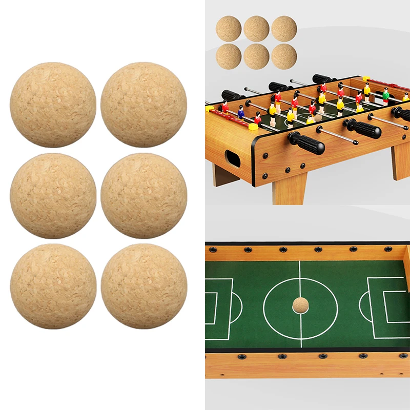 

Indoor Multifunctional Baby Wooden 36mm Game Football Mini Soccer Table Football Accessories For Indoor