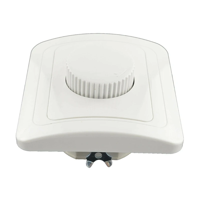 

1 Piece Electrical Wall Switches Turn Rotary Dimmer 200V-250V for Lights Dimmer Electrical Light Switch LED Compatible