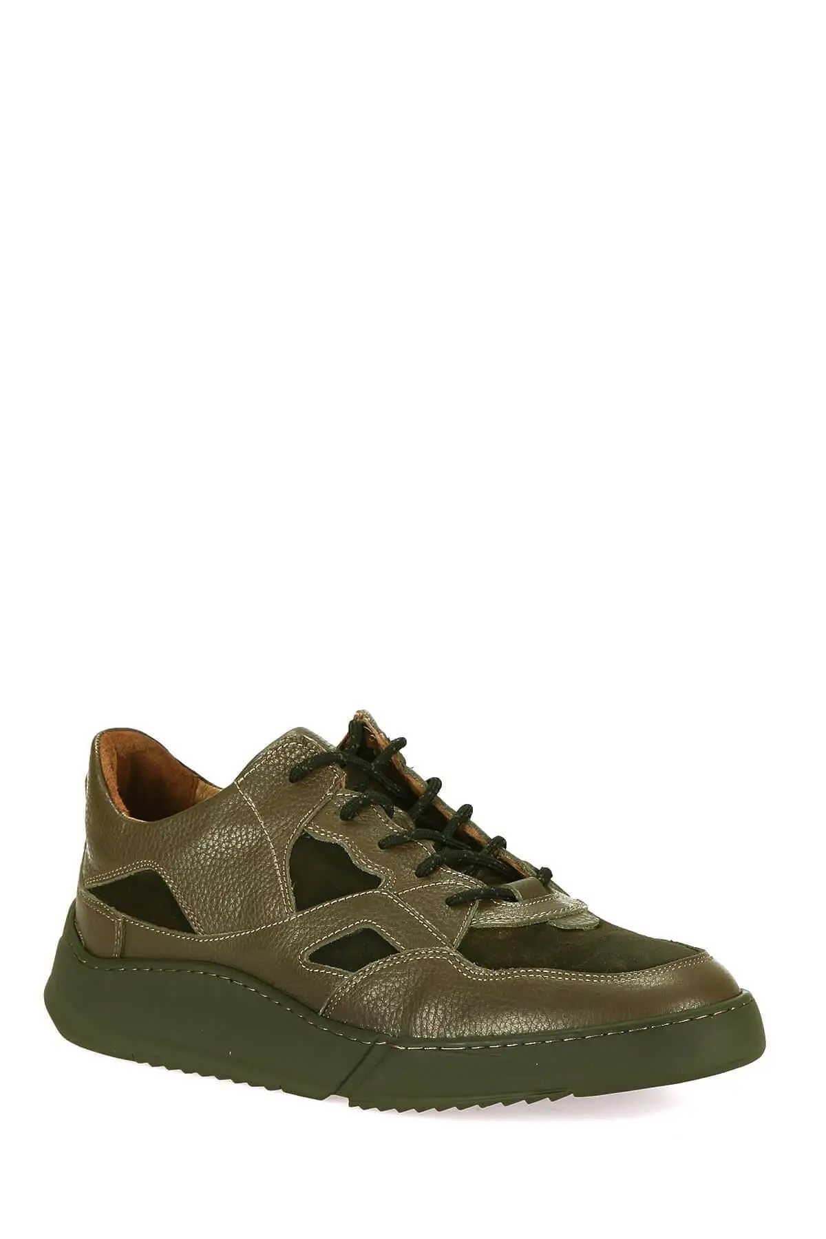 Derimod Genuine Leather Green Men 'S Shoes | Обувь
